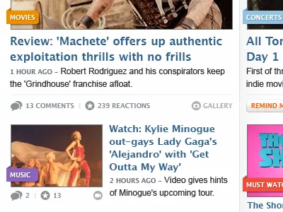 Machete Rebound clean entertainment icons portal