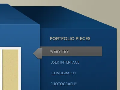 Side bar concept navigation
