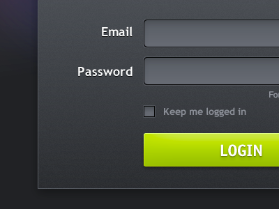 Login Form form login sign in