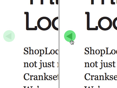 Navigate Me black blog chuckblakeman.com css3 green typekit white