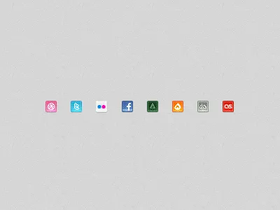 Social icons rebound 16px icon icons social