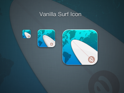 Vanilla Surf Icon (iPhone Web Browser) browser icon iphone