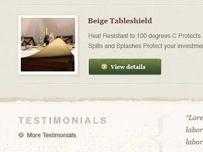 Product detail brown button georgia green grunge helvetica texture