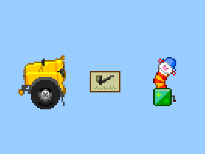 A series of unfortunate items 8bit game ios ipad iphone pixel retro
