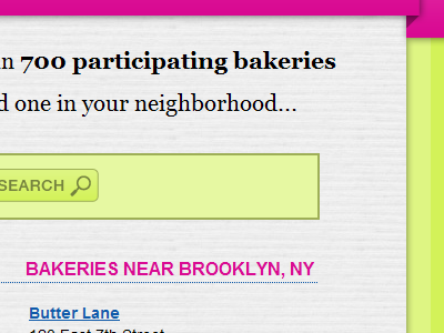 Cupcakes for a Cause -- Find a Participating Bakery green pink ribbon texture