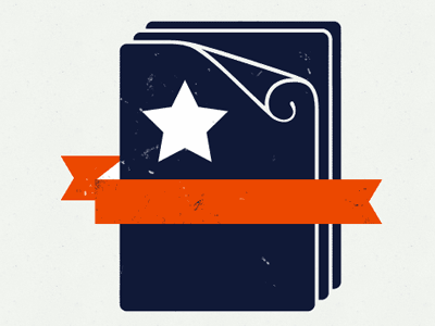 CouchOne Case Studies blue couchone illustration orange ribbon star