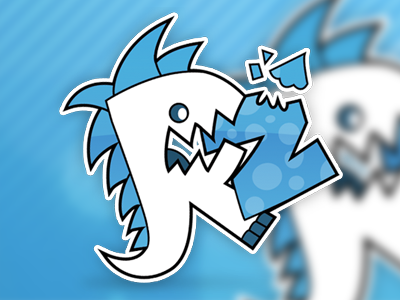 RZDESIGN Logo cartoon designer food illustration illustrator logo monster r rzdesign z