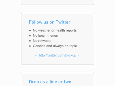 No health reports bv bvckup sidebar