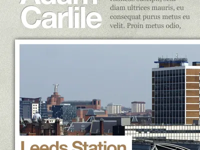 About time I started working on a portfolio brown helvetica portfolio textured