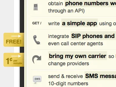 Bullet Callouts bullets callouts