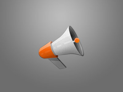 Bullhorn Icon alert icon