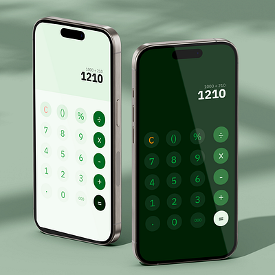 Calculator app - DailyUI android app dailyui ios layout ui ux