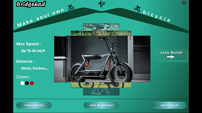 Make your own bicycle! animation branding design graphic design logo motion graphics ui ux web