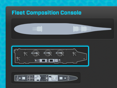 Fleet Console game ipad menu sprites