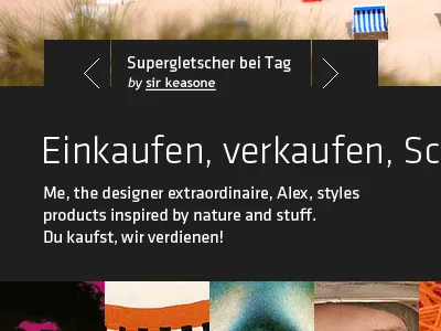 prev & next gui navigation ui