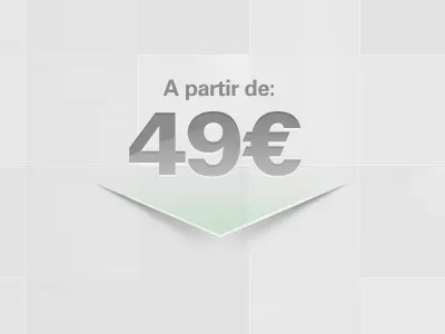 The right price! arrow euro green price shadow