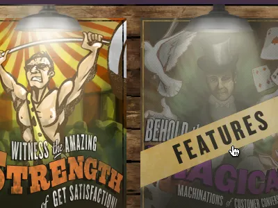 Get Satisfaction (7 of 8) design getsatisfaction illustration typography website