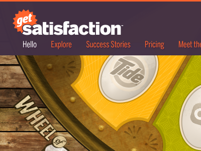 Get Satisfaction (1 of 8) design getsatisfaction logo website