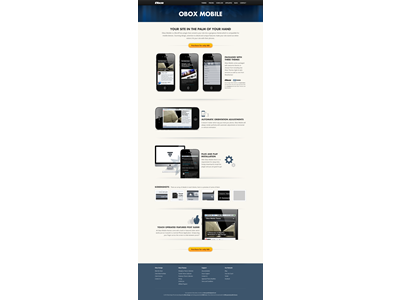 Squish Test Obox Mobile Landing Page fireworks mobile obox wordpress