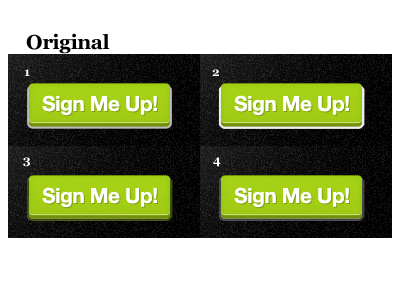 Sign Me Up button edit fun green pixel perfect rebound