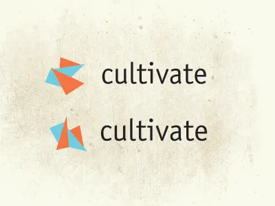Cultivate Logo logo texture