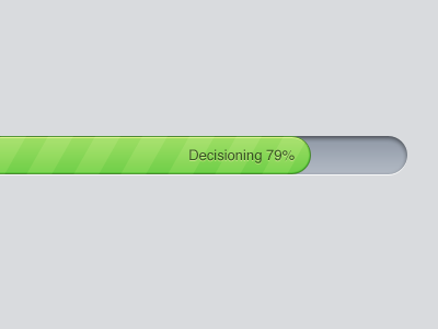 Progress Bar bar green inset progress simple ui