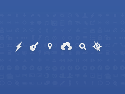 Pictogram blue glyph icons pictogram pretty simple solid tabs