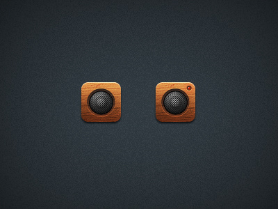 iPhone speaker icon icon iphone speaker wood