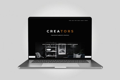 Web Desing | CREATORS branding ui web desing