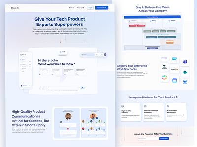 Website design for ept AI – Intelligent AI Solutions 🌐 ai business tools design ai platform integration ai powered platform aiintegration artificialintelligence creativeagency custom ai website enterprise ai high converting landing pages intelligent automation solutions minimalistic website design professional ux for ai saas platform ui tech product website design techproductai user friendly web designs uxdesign uxui website redesign workflowsolutions