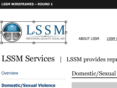 LSSM wireframe wireframes