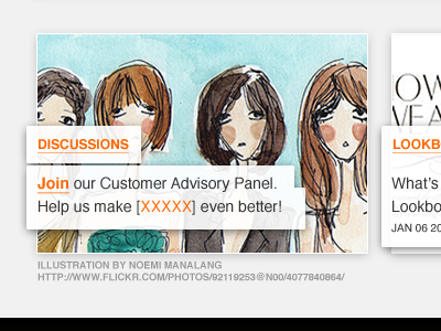 Fashionable Discussions helvetica illustration orange rgba