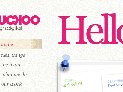 Cuckoo Redesign... 2010? cuckoo design pink