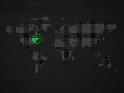 Distance Slider map radius slider world