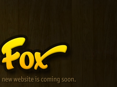 Placeholder candyscript fox kylefox wood yellow