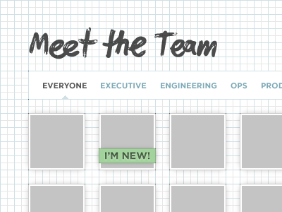 Meet The Team grids simplegeo team