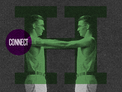 Make Connections design draft photography promo texture typography