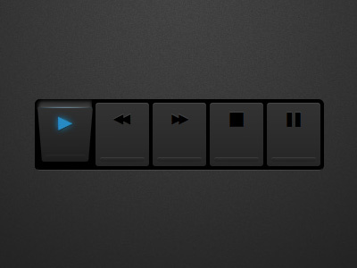 umbrUI Radio Button button css css3 pictos radio ui