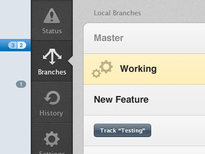 Branches app git mac