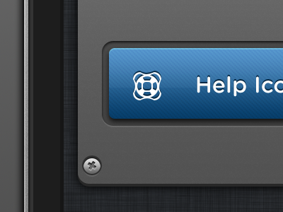 iPhone app UI WIP #2 app buttons icon icons ios iphone iphone4 retina screws ui