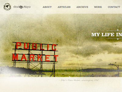 Launched blog david redesign sutoyo