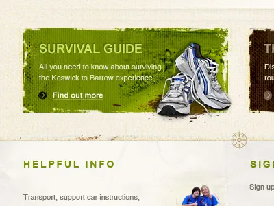 K2b banner brown green grunge helvetica texture