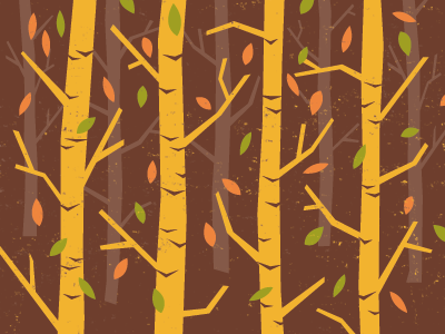 Fall brown fall illustration leaves seasons trees