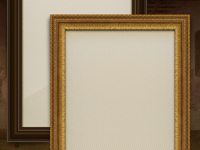 Frames art baroque da vinci frame gilded gold old wood