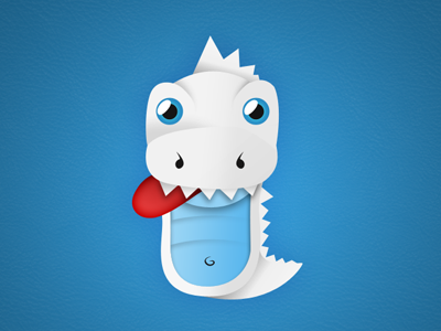 Cloudgator alligator blue cartoon cloud cloudgator dinosaur icon illustration mascot reptile sky