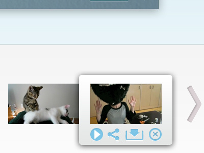 Video Management Tool (with Share) css3 html5 icons video