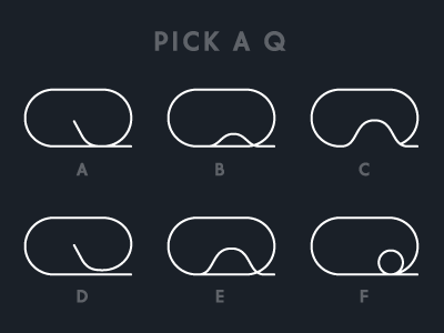 Pick A Q choice q type