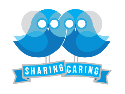 Sharing Is Caring birds care share