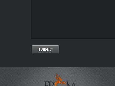 Submit button form grey textarea