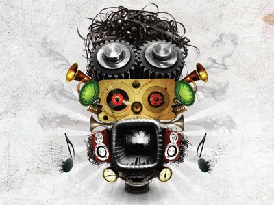 Las Pelotas "Basta" album collage digital music